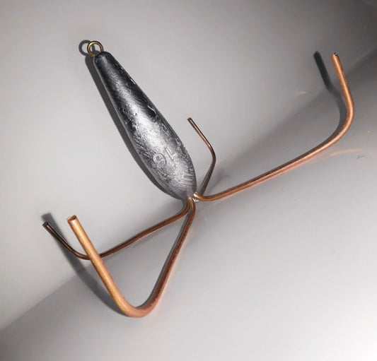🦈 WTNT Copper-Leg Spider Weights (3 oz – 64 oz)